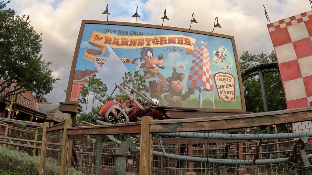 The Barnstormer at Disney World
