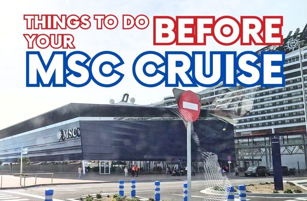 things to do before msc cruise